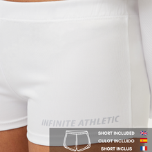 Load image in gallery viewer, WOMEN'S WHITE ULTRAMESH DRESS