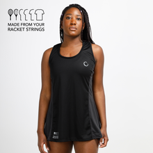 Cargar imagen en el visor de la galería, VESTIDO ULTRAMESH NEGRO