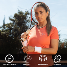 Load image in gallery viewer, ULTRALIGHT WOMEN'S CORAL SHORT T-SHIRT