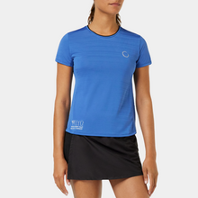 Load image in gallery viewer, ULTRALIGHT WOMEN'S BLUE SHORT SLEEVE T-SHIRT