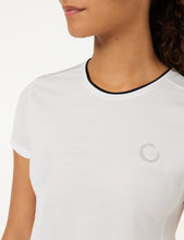 Load image in gallery viewer, WHITE WOMEN'S ULTRALIGHT SHORT T-SHIRT