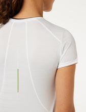 Load image in gallery viewer, WHITE WOMEN'S ULTRALIGHT SHORT T-SHIRT