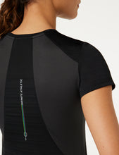 Charger l'image dans la visionneuse de galerie, T-SHIRT MANCHES COURTES ULTRAMESH FEMME NOIR