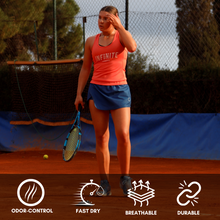 Cargar imagen en el visor de la galería, FALDA CORTA AZUL